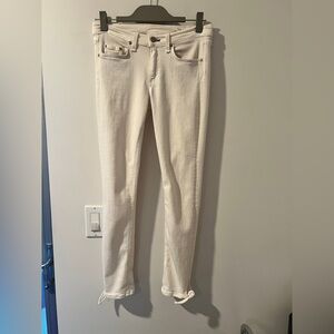 Rag & Bone Stevie White Capri Sz. 27 *GREAT* MSRP: $229+tax